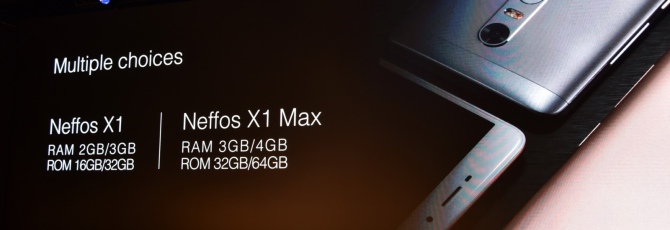 Neffos X1 i X1 Max - mocne uderzenie smartfonów TP-Link [9]