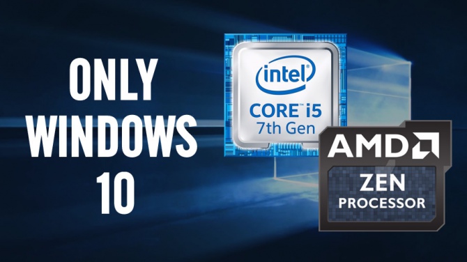 Procesory Intel Kaby Lake i AMD Zen ze wsparciem Windows 10 [1]