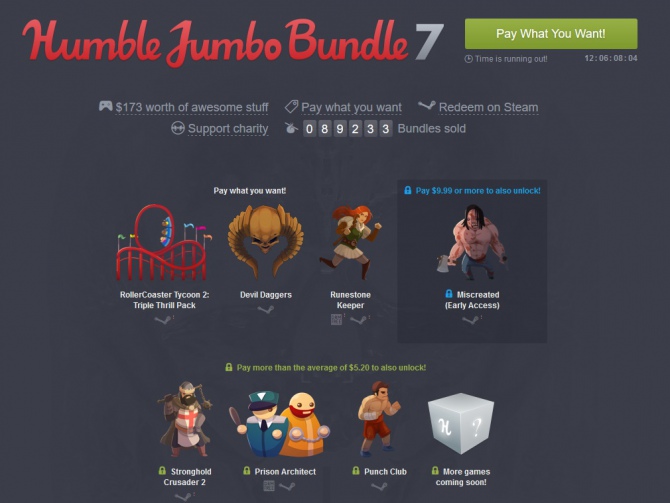 Humble Jumbo Bundle 7 - wiele znanych i lubianych gier za 5 [1]
