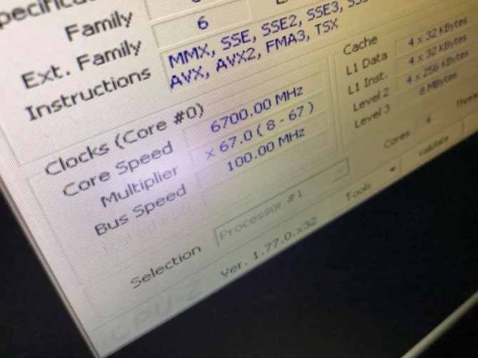 Wyniki Intel Core i7-7700K i Core i5-7600K po ekstremalnymOC [2]