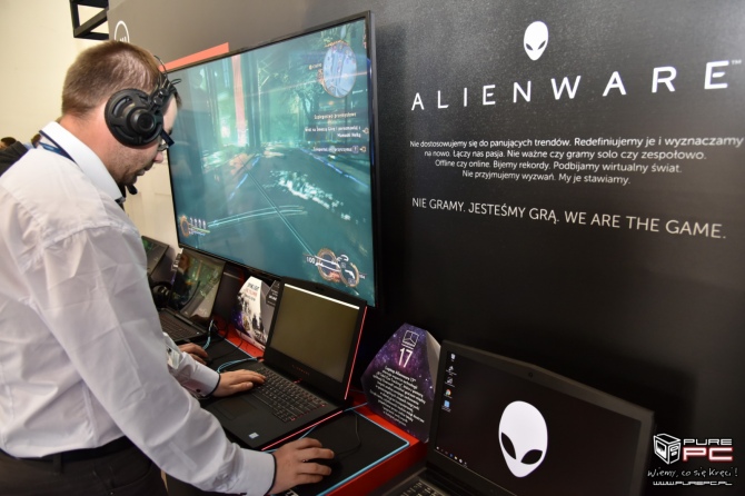 Dell Alienware na Poznań Game Arena - prezentacja stoiska [6]