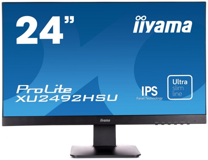 iiyama ProLite XU2492HSU-B1 - tani 24 calowy monitor IPS [1]