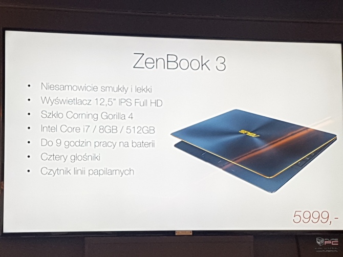 ASUS Zenbook 3 oraz Transformer 3 Pro debiutują w Polsce [10]
