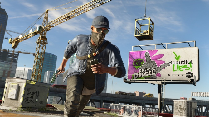 Watch Dogs 2 sprzedaje się o wiele gorzej niż poprzednik [1]