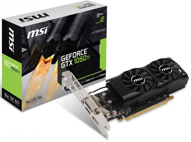 MSI GeForce GTX 1050 Ti 4GT LP - Pascal niskoprofilowy [1]