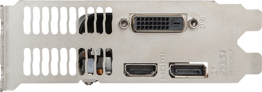MSI GeForce GTX 1050 Ti 4GT LP - Pascal niskoprofilowy