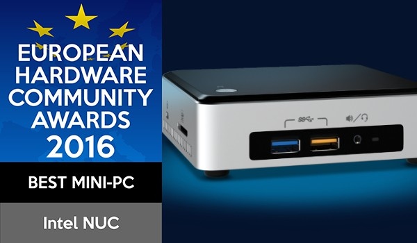 Wyniki głosowania European Hardware Community Awards 2016 [31]
