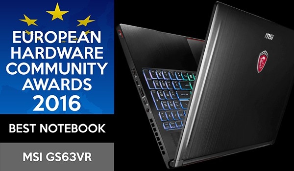 Wyniki głosowania European Hardware Community Awards 2016 [32]