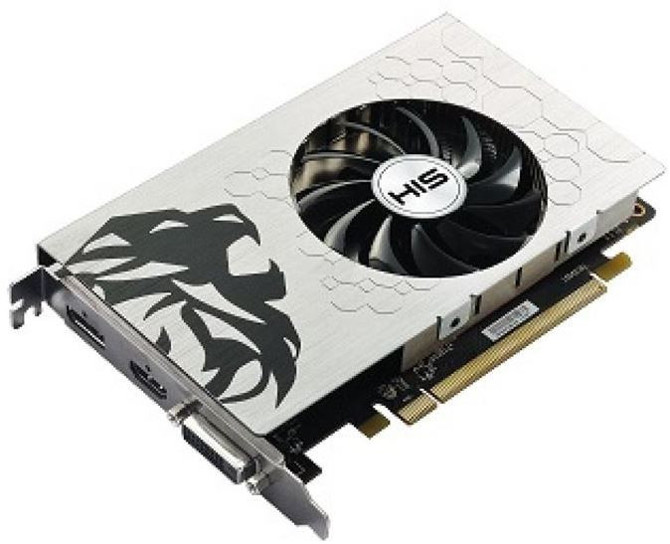 HIS RX 460 Slim-iCooler OC 4GB - jednoslotowy Radeon RX 460 [nc1]