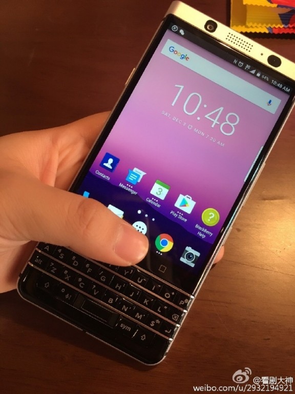 BlackBerry Mercury - ostatni smartfon z fizyczną klawiaturą [1]
