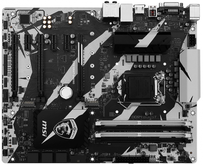 MSI - zestawienie płyt głównych dla procesorów Kaby Lake [22]