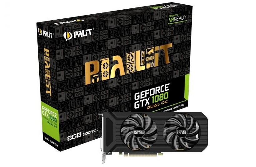 Palit Geforce Gtx 1080 Dual Oc Aktiv Palit GeForce GTX 1080 Dual OC - Pascal w skromnej obudowie | PurePC.pl