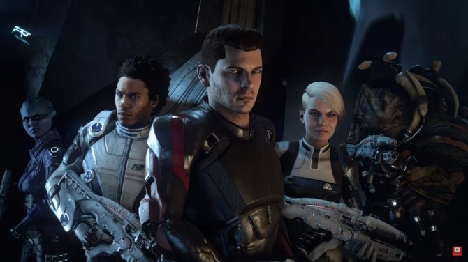 Nowy trailer Mass Effect: Andromeda ujawnia członków drużyny [2]