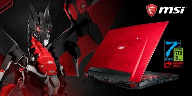 MSI odświeża notebooka GT72VR Dragon Edition o GPU GTX 1070 [1]
