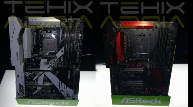 Płyty główne ASRock AM4 dla AMD Ryzen uchwycone na zdjęciach [1]