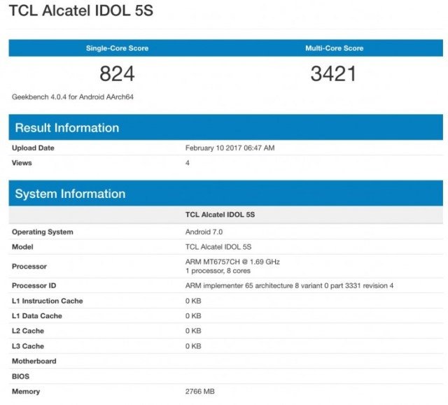 Zbliża się Alcatel Idol 5S - Smartfon dla mniej wymagających [2]