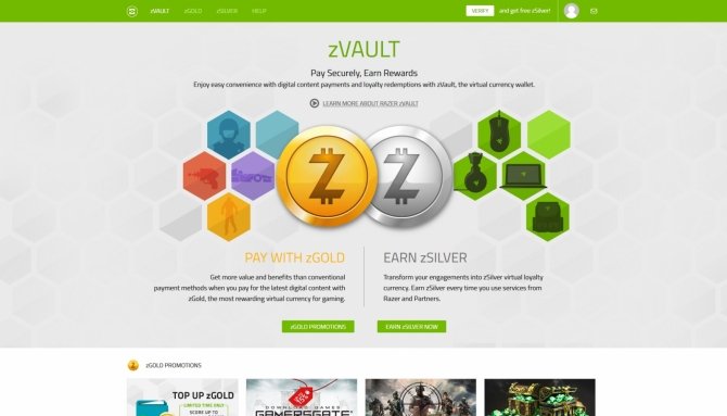 Razer zVault - startuje nowa platforma płatności dla graczy [1]