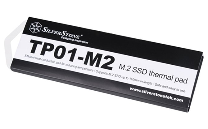 SilverStone TP01-M2 - temorpady dedykowane dyskom SSD [1]