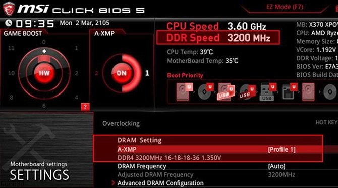 MSI A-XMP - optymalna konfiguracja RAMu jednym kliknięciem [1]