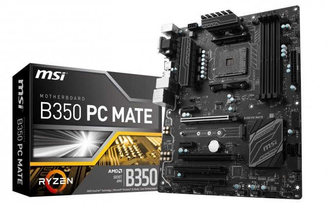MSI B350 PC Mate - średniobudżetowa płyta główna dla Ryzena [1]