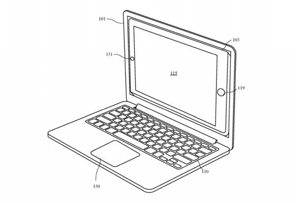 Apple opatentował dokowanie smartfonów i tabletów w laptopie [2]