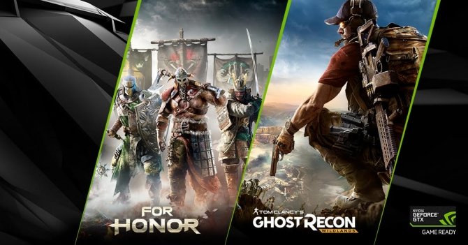 NVIDIA przedłuża promocję na gry For Honor oraz Ghost Recon [1]