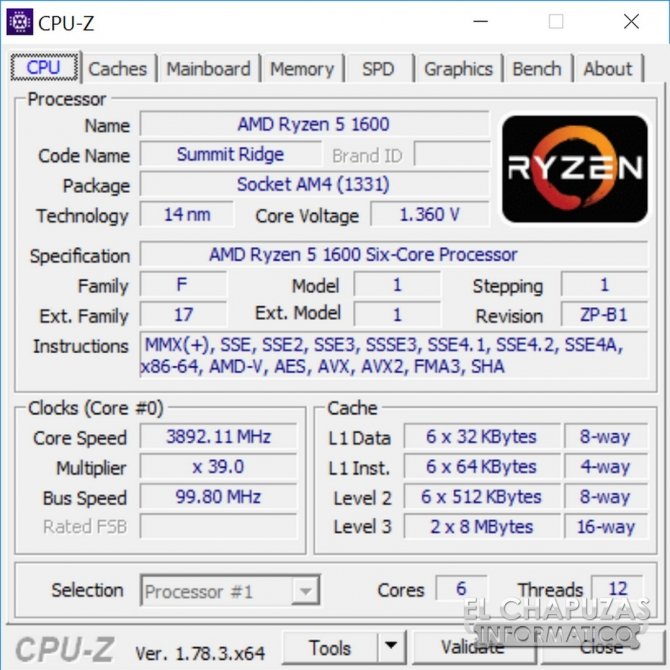 AMD Ryzen 5 1600 - jest już pierwsza recenzja procesora [13]