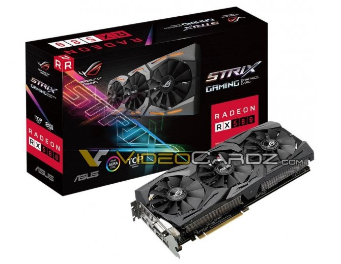 ASUS Radeon RX 580 i RX 570 ROG Strix - pierwsze zdjęcia [1]