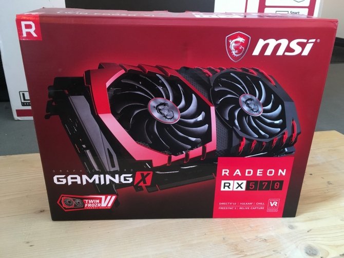 Wygląd i specyfikacja karty MSI Radeon RX 570 Gaming X [1]