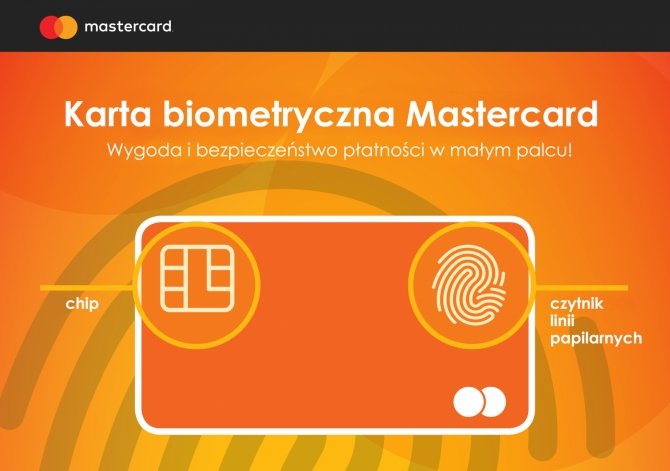 Karta płatnicza ze skanerem linii papilarnych od Mastercard [1]