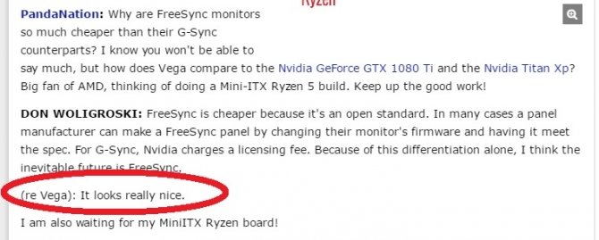 AMD RX Vega ma rywalizować z GeForce GTX 1080 Ti i Titan Xp [2]