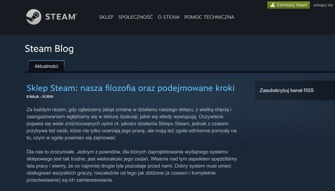 Steam - jak ma działać idealny sklep? Valve ma pewien pomysł [2]