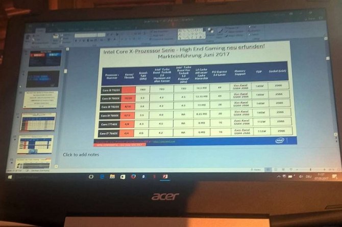 Intel rozszerzy swoją ofertę o procesory z serii Core i9? [1]