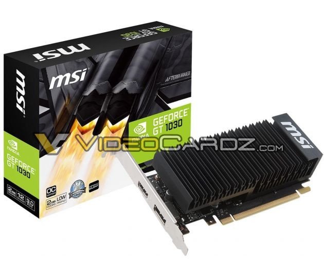 MSI i Gigabyte szykują kilka wersji kart GeForce GT 1030 [2]