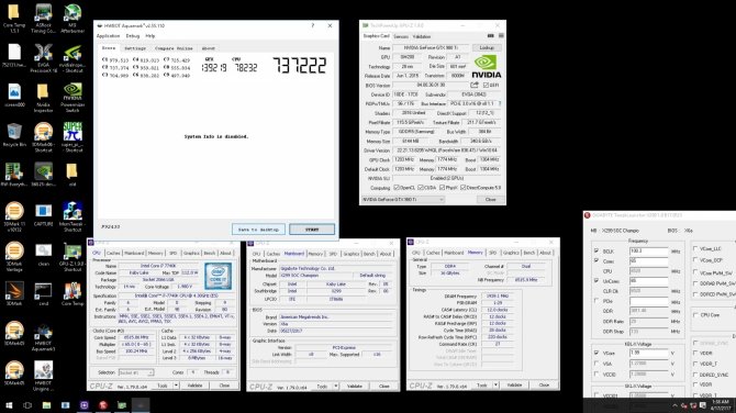 Intel Core i7-7740X podkręcony z 4300 MHz do 7500 MHz [5]