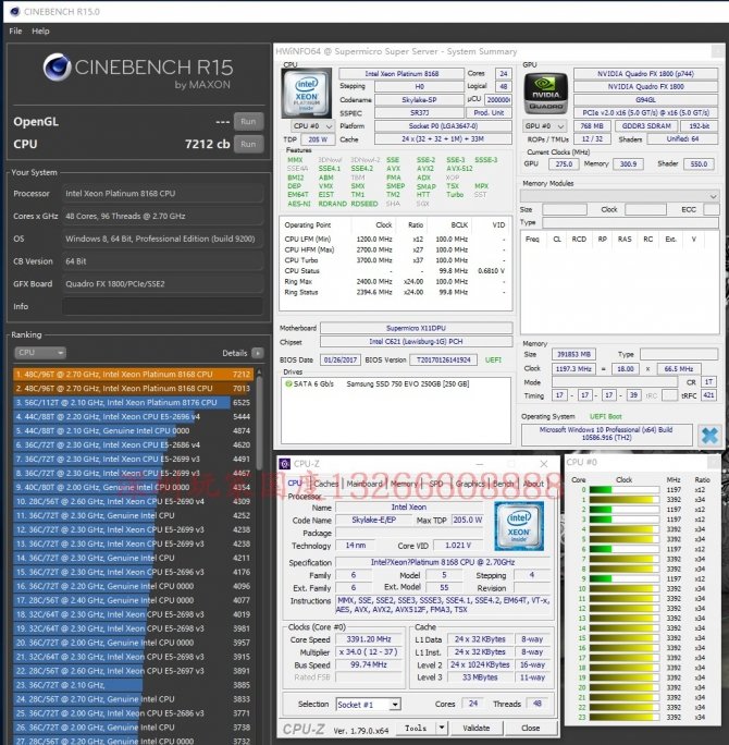 Wyciekły benchmarki procesorów Intel Xeon Platinum i Gold [4]