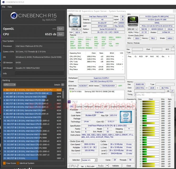 Wyciekły benchmarki procesorów Intel Xeon Platinum i Gold [5]