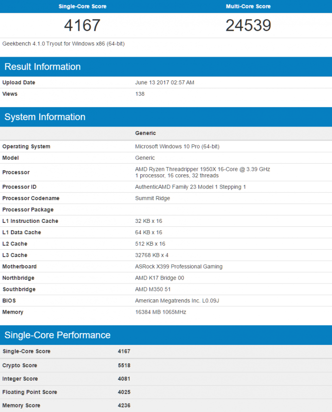 AMD Ryzen Threadripper 1950X - pierwsze testy procesora [2]