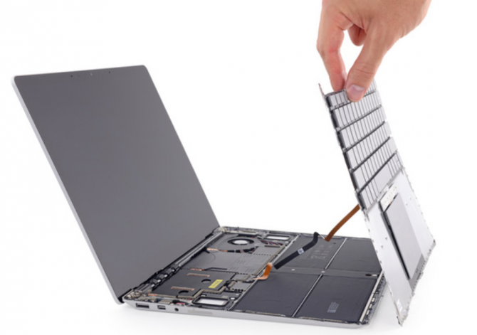 Microsoft Surface Laptop otrzymał notę 0/10 od iFixit [2]