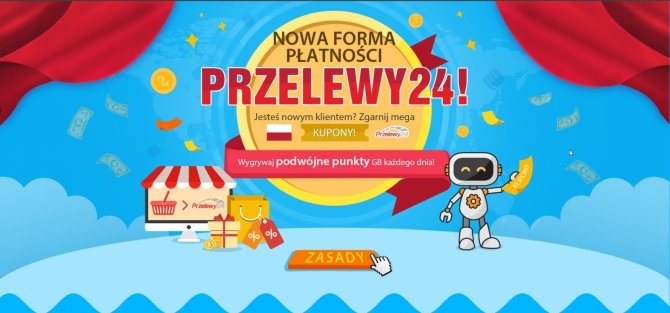 GearBest dodaje Przelewy24 jako formę płatności dla Polski [1]