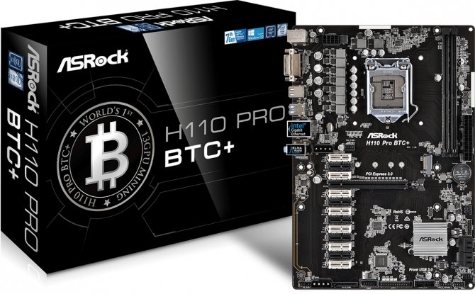 ASRock H110 Pro BTC+ - płyta z 13 złączami PCI Express [1]