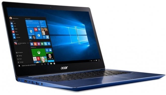 Acer Swift 3 SF314 z procesorem Intel Core i5-8250U [1]