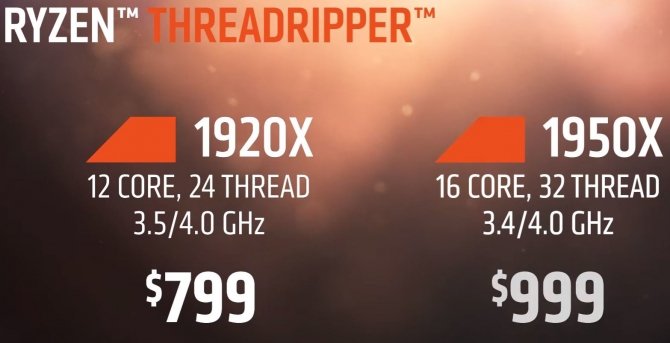 AMD zapowiada procesory Ryzen 3 i Ryzen Threadripper [2]