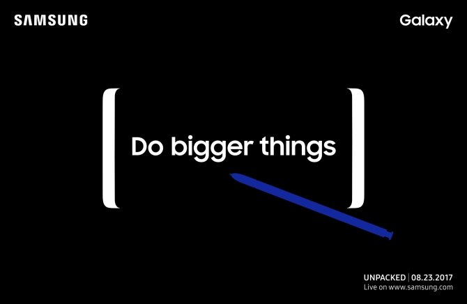 Samsung oficjalnie potwierdza datę premiery Galaxy Note8 [1]