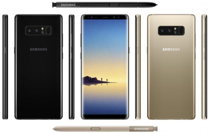 Samsunga Galaxy Note8 - pełna specyfikacja przed premierą [1]