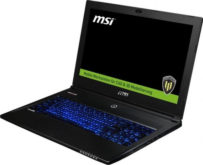 Odświeżony MSI WS63 z kartą NVIDIA Quadro P4000 Max-Q Design [1]