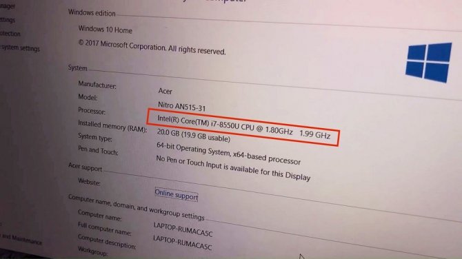 Acer Nitro 5 z procesorem Intel Core i7-8550U i GTX 10x0 [2]