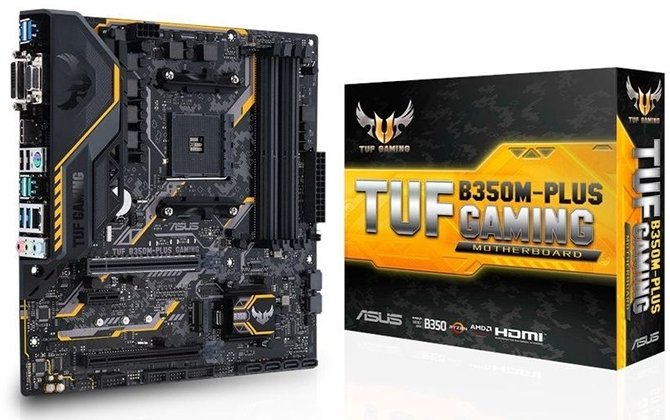 ASUS TUF B350M-Plus Gaming - wytrzymała płyta główna pod AM4 [1]