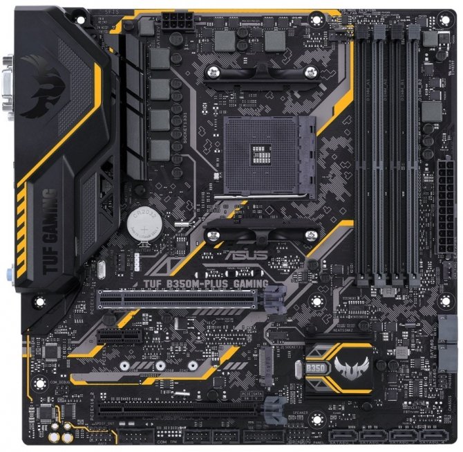 ASUS TUF B350M-Plus Gaming - wytrzymała płyta główna pod AM4 [2]