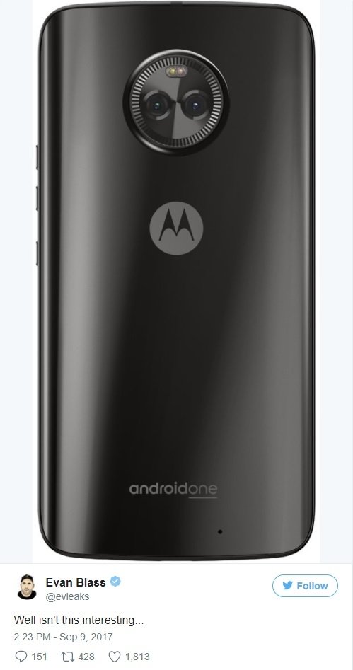 Motorola Moto X4 pojawi się w wersji Android One [1]